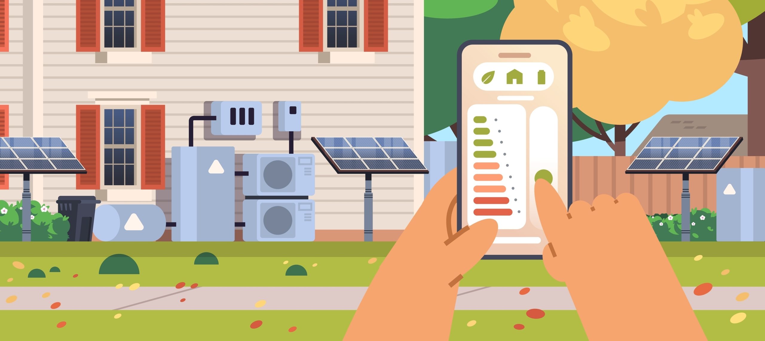 Wärmepumpe Kontrolle via APP, Grafik